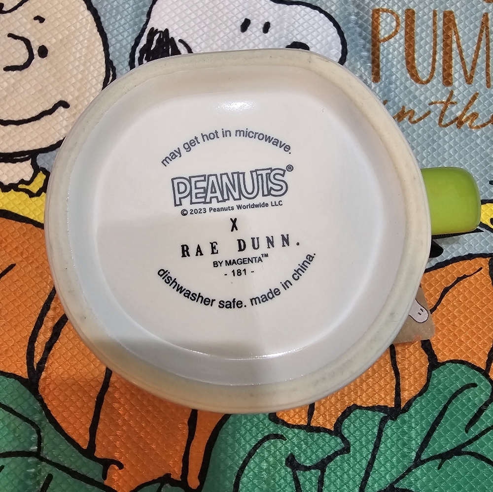 Rae Dunn Peanuts "Witch's Brew" Halloween Mug - Picture 4 of 6